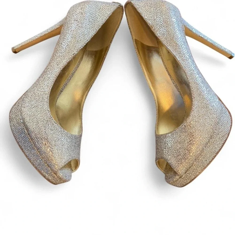 Coquette Festival Elegance Bling Maximalist Mob Wife Formal Michael kors gold.